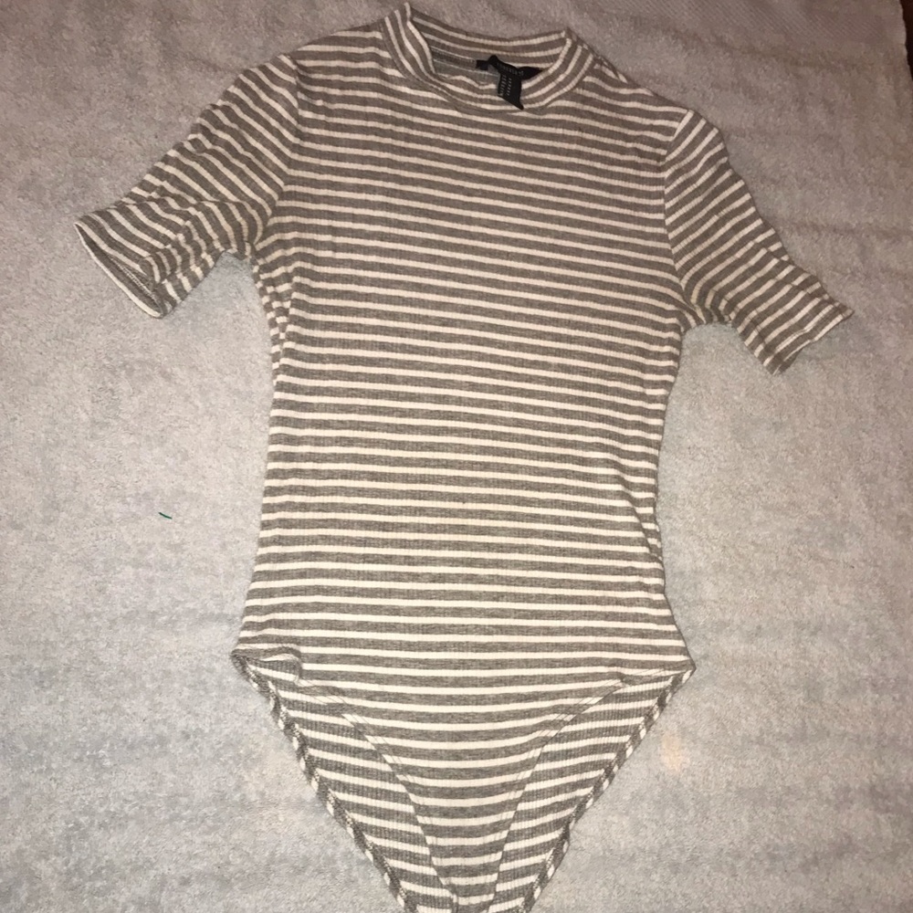Forever 21 Grey Body Suit